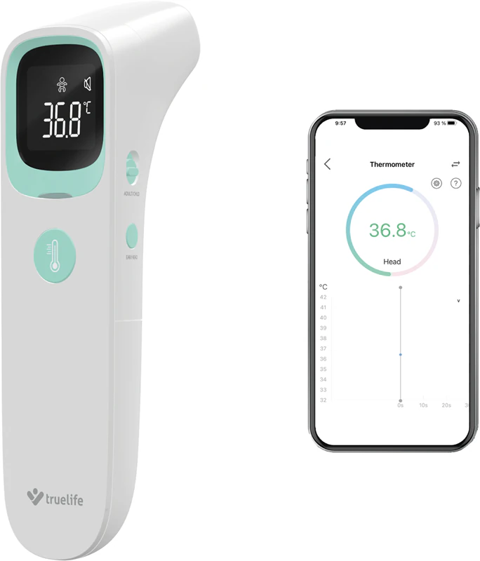 Termômetro médico sem contato TrueLife Care Q10 BT
