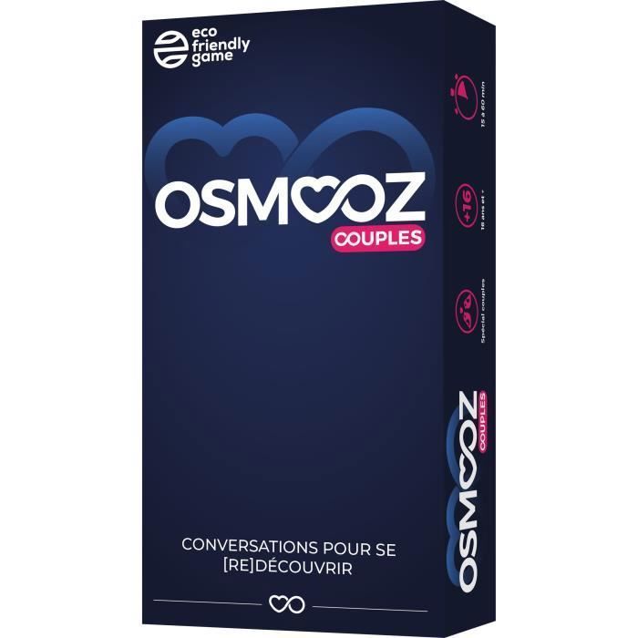 Jeu de société OSMOOZ Couples - 180 cartes pour se redécouvrir