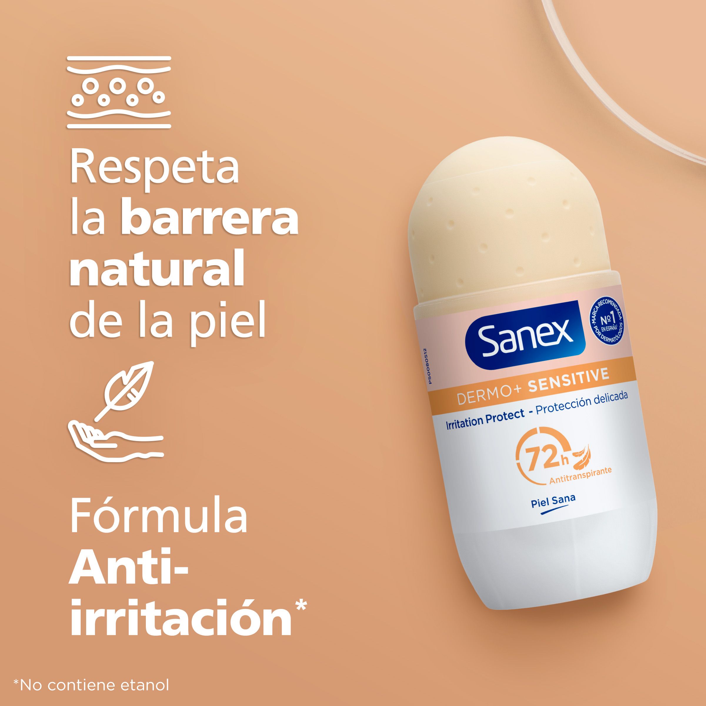 Dermo Sensitive 72h antiperspirant roll-on dezodorans Roll-on dezodoransi