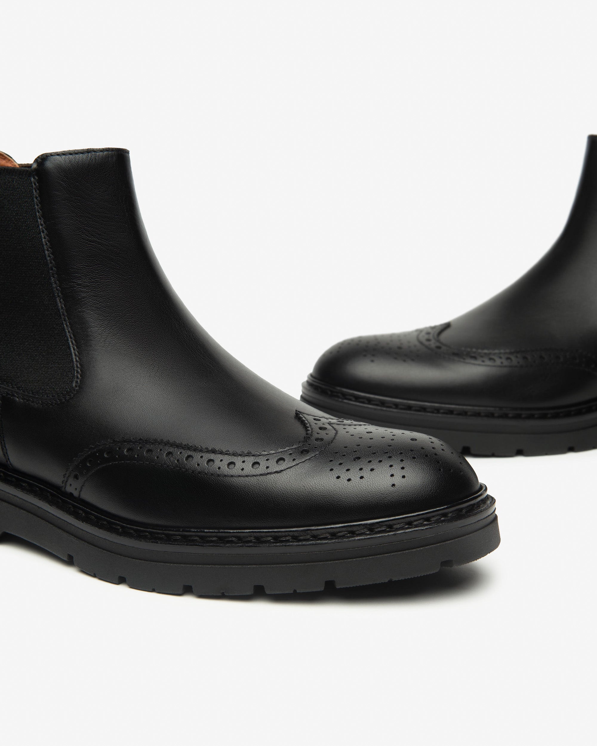  Herren-Chelsea-Boots aus Leder