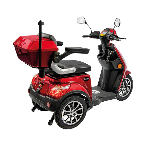 Electric car E-Trike 25 V.3, red