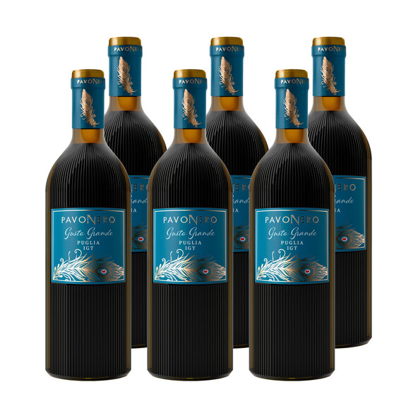 Rosso Puglia IGT, 6 garrafas de 0,75 l