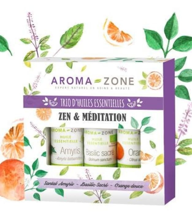 Cadeauset met essentiële oliën: Trio van essentiële oliën - Zen & Meditatie