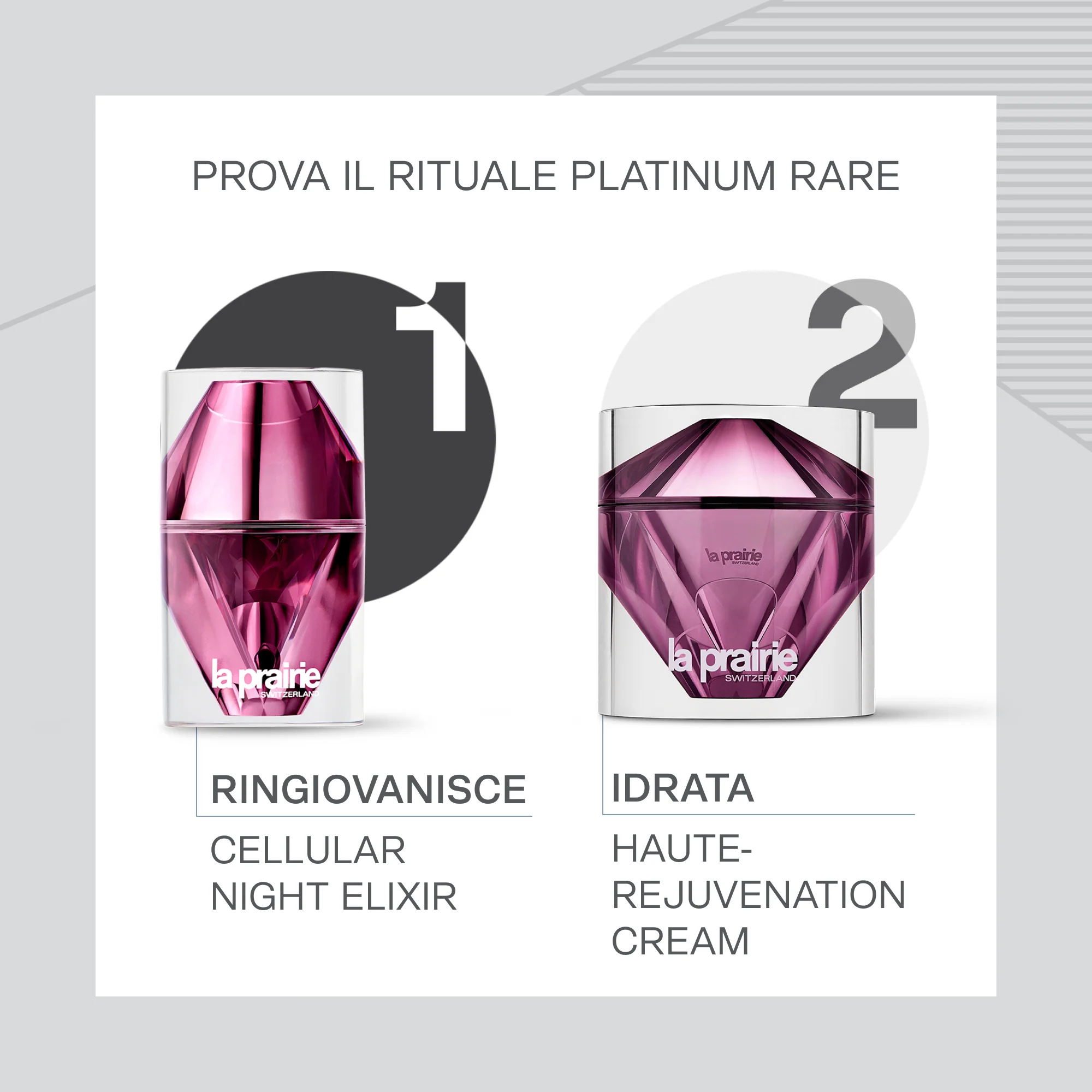 Platinum Rare Cellular Night Elixir Siero Viso - Tratt.viso notte antirughe, Siero viso antirughe, Trattamento Rigenerante