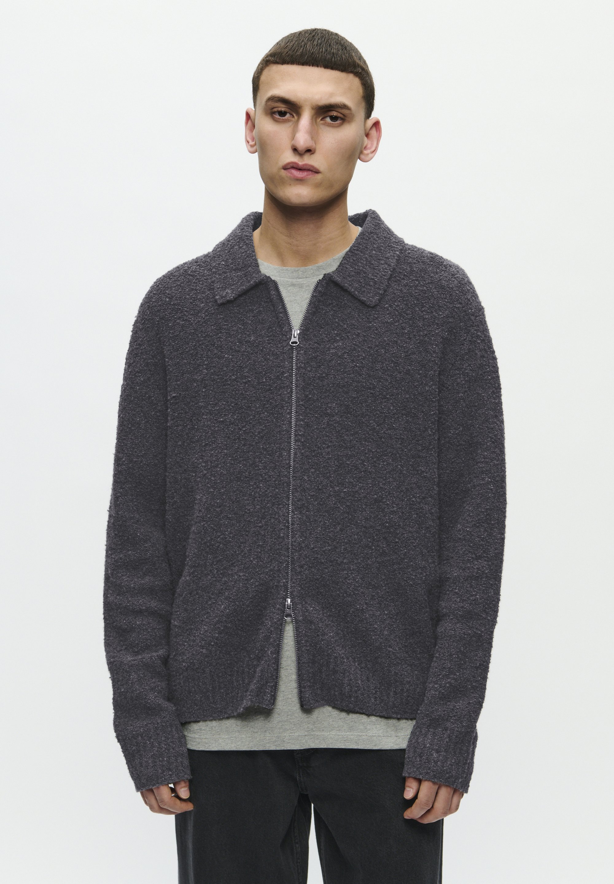 WOOD WOOD ANDY - Cardigan - sable noir