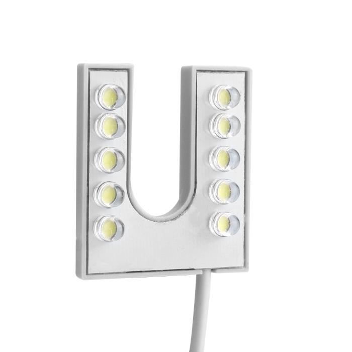 Flexible Gooseneck LED Sewing Machine Light 110-265V EU Plug-GUA