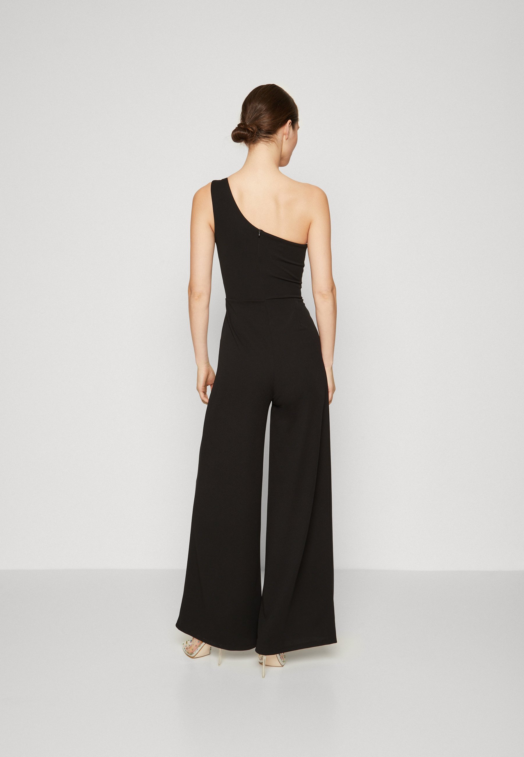 WAL G TALL WEDDING FLEUR ONE SHOULDER - Jumpsuit - zwart