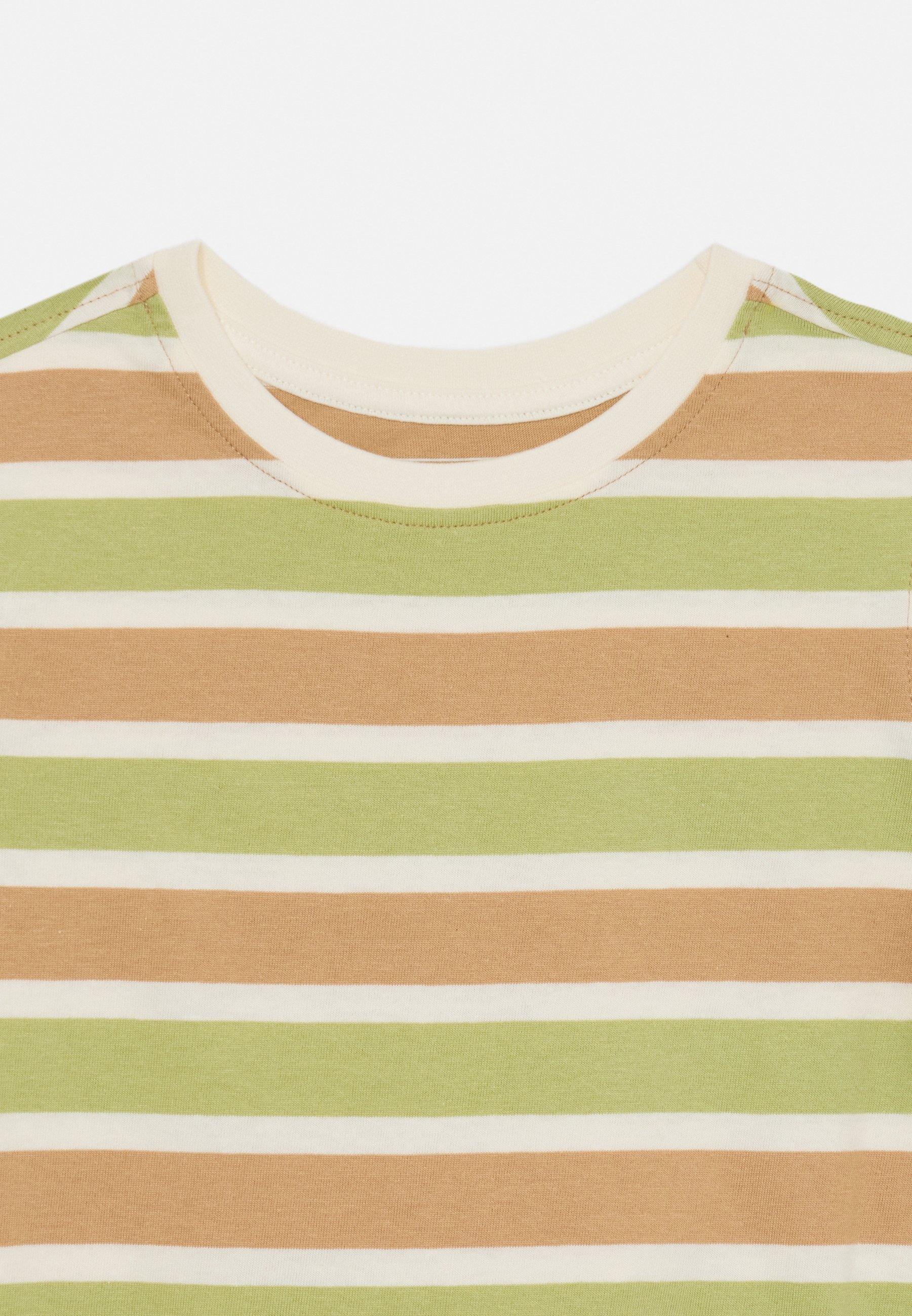 Friboo Confezione da 7 T-shirt unisex - T-shirt basic - verde chiaro/bianco sporco
