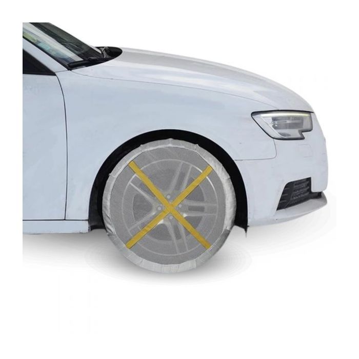 Calza da neve invernale ultra resistente e ad alte prestazioni per pneumatici 225/60R13, in pile, 0G76-PRSC-13