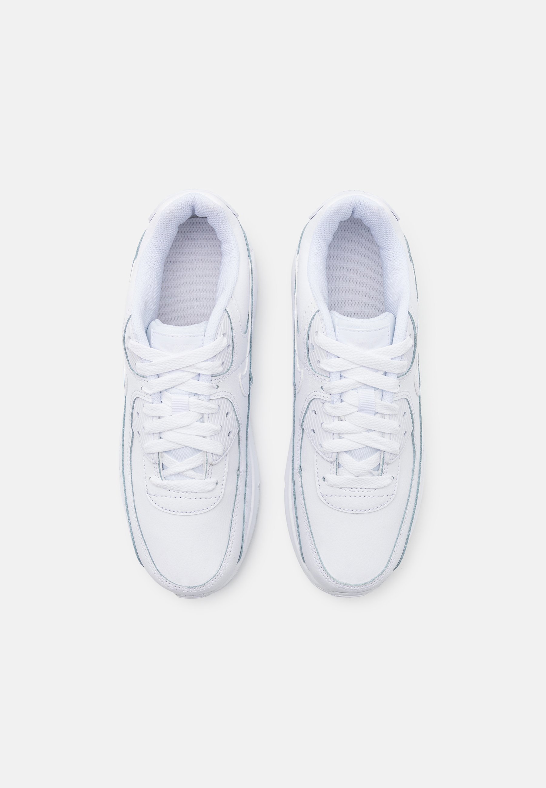Nike Sportswear AIR MAX 90 - Edzőcipő - fehér/metál ezüst