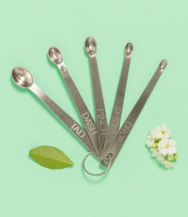 Set de 5 cuillères doseuses en inox