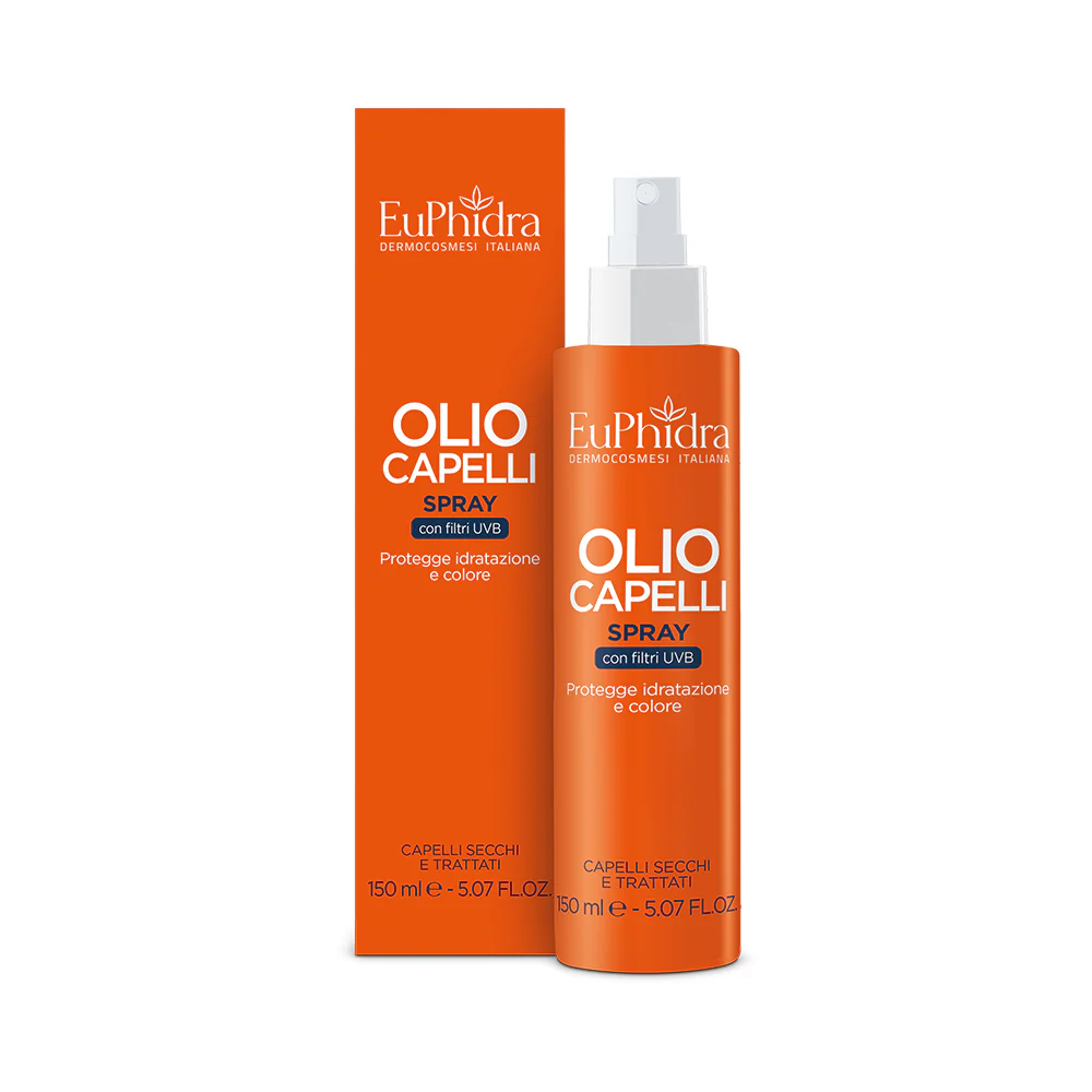 Solari Olio Capelli Spray - Trattamento Protezione Solare Capelli , Olio Capelli