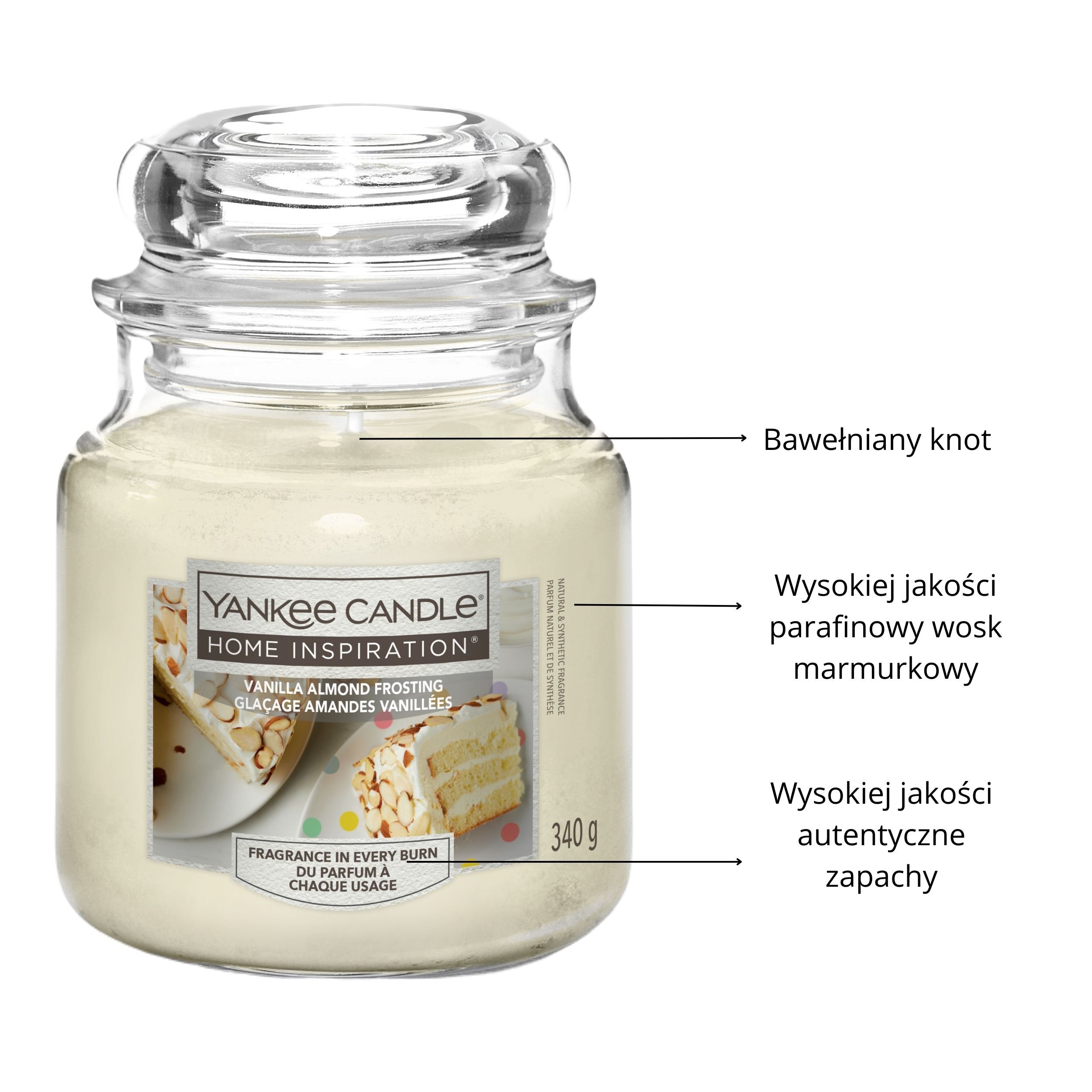 Yankee Candle Home Inspiration Vanilje Mandelglasur