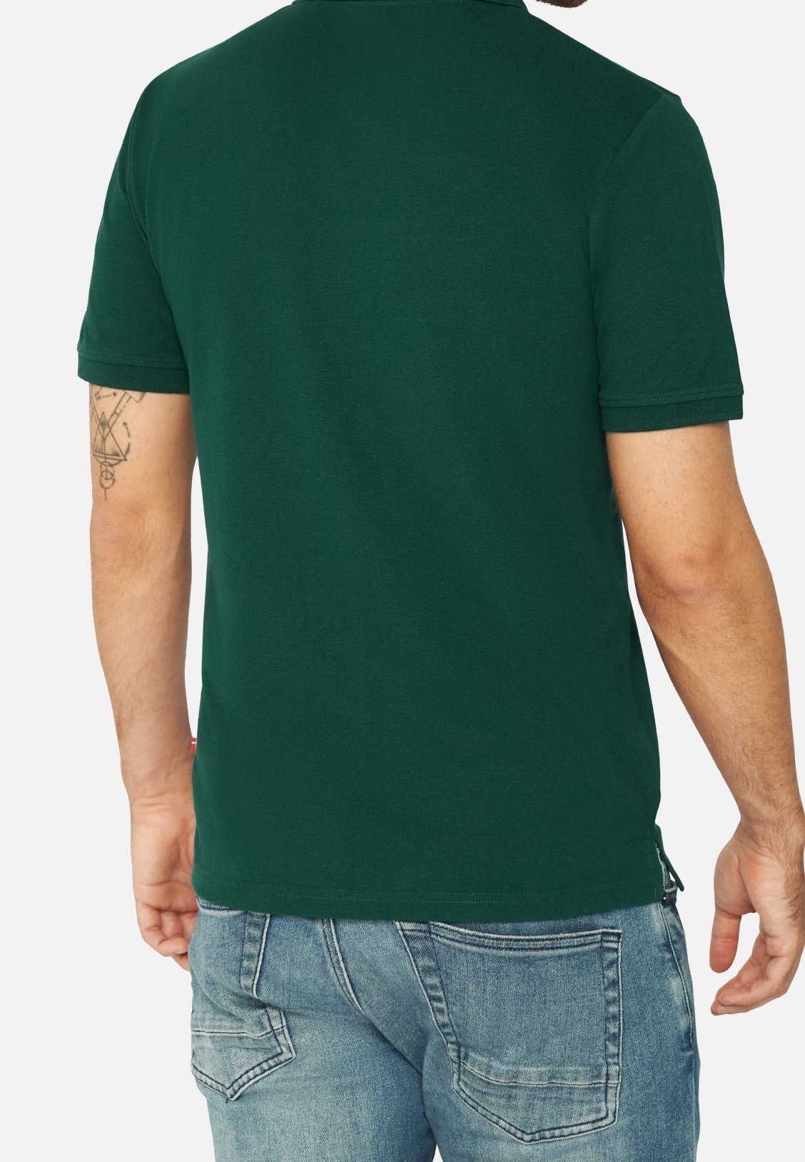 Camisa polo Danish Endurance - verde escuro
