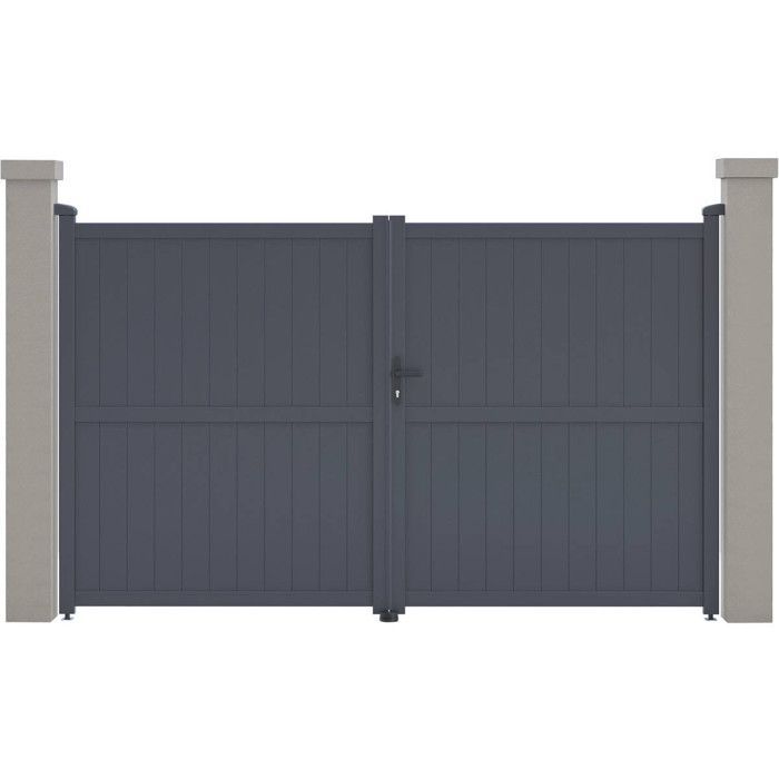 Portail aluminium 