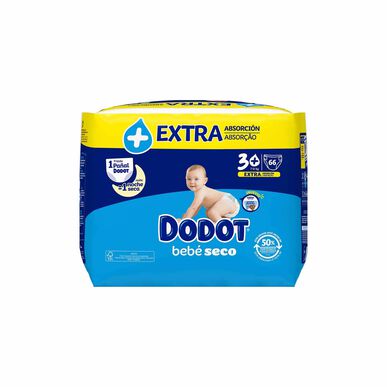 Dodot dětské plenky Extra Absorption 7-11 kg velikost 3 66 ks 66 ks