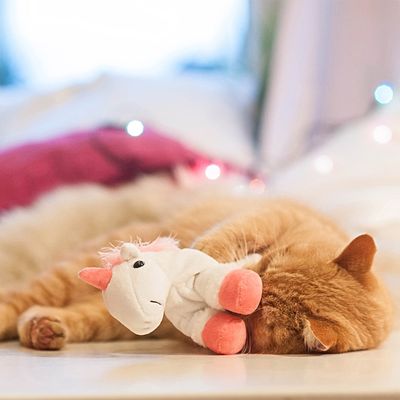 Aumüller Einhornkissen Katzenspielzeug