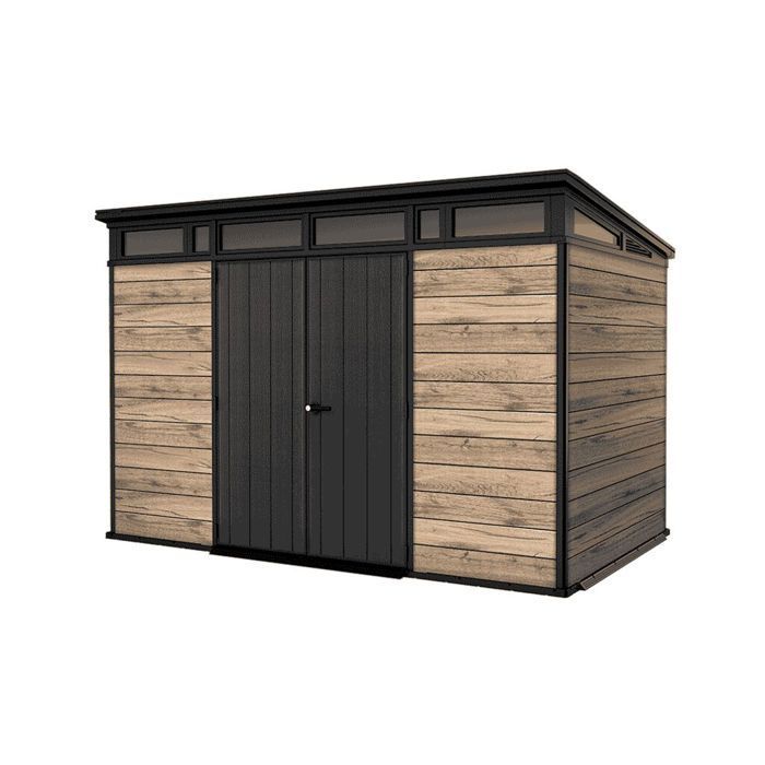 Abri de jardin Signature 117 - Aspect bois Douglas - 7,4m - KETER