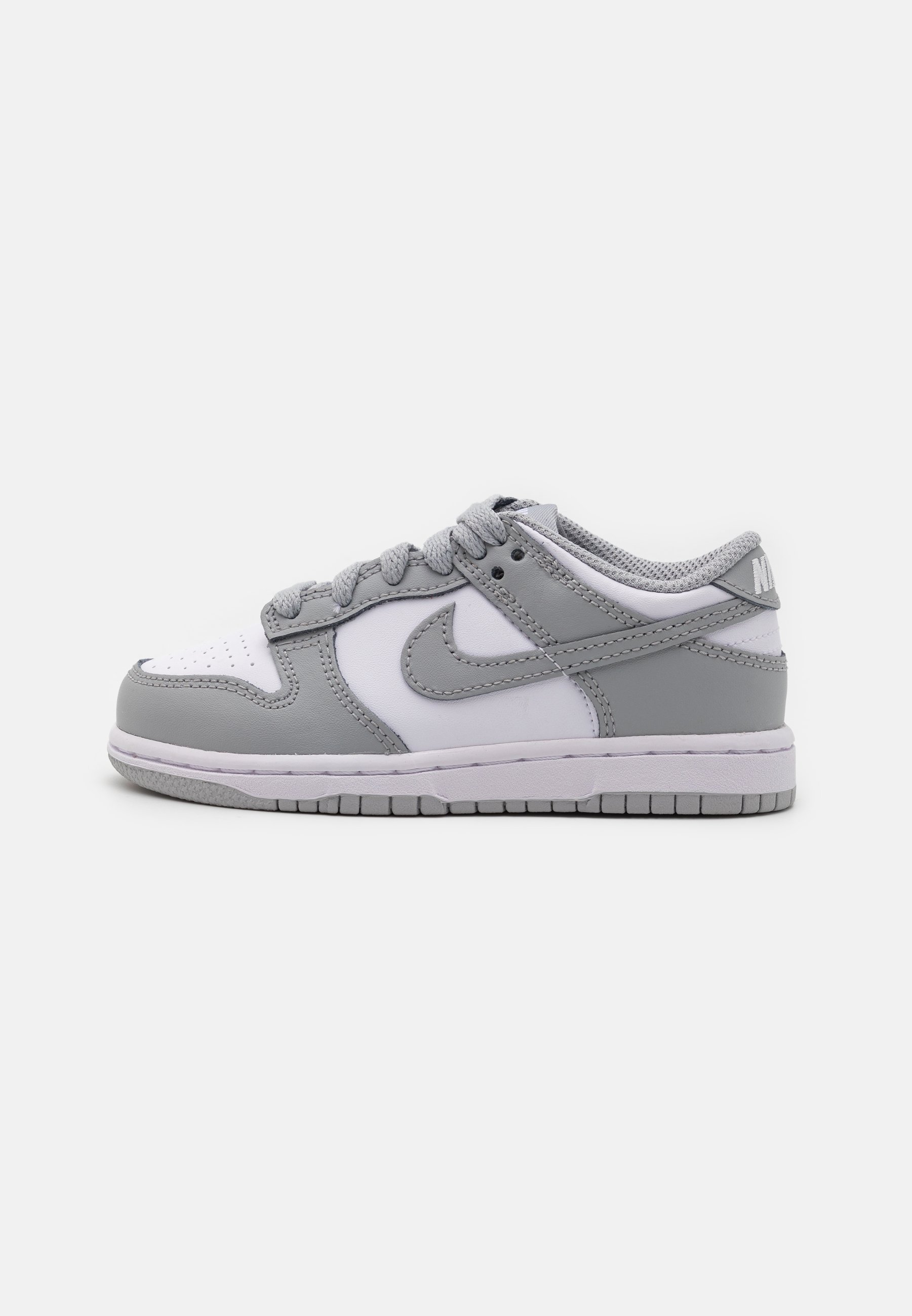 Nike Sportswear DUNK LOW UNISEX - Sneakers - wit/licht rookgrijs/wit
