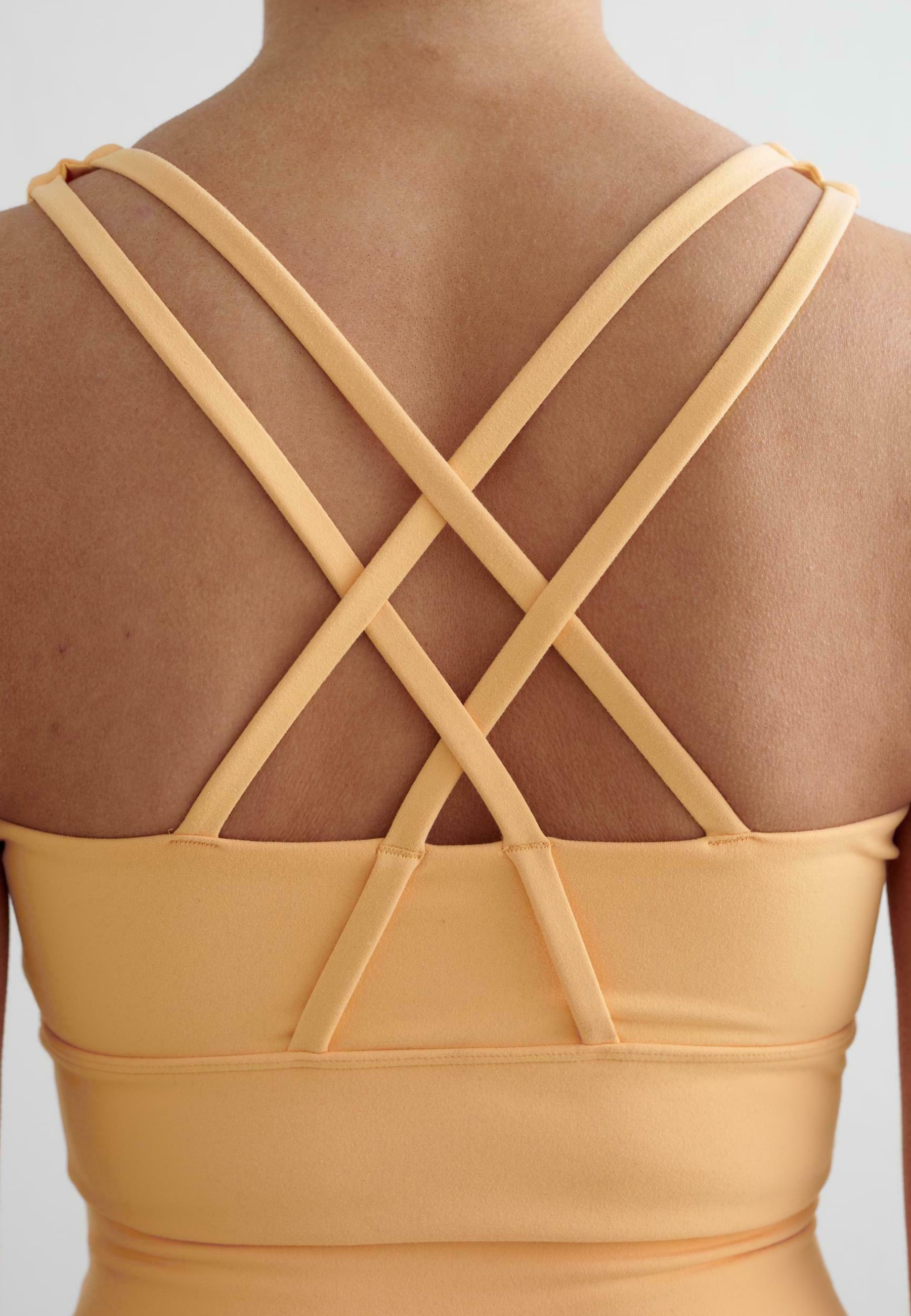 aim'n® SENSE - Reggiseno sportivo leggero - arancione