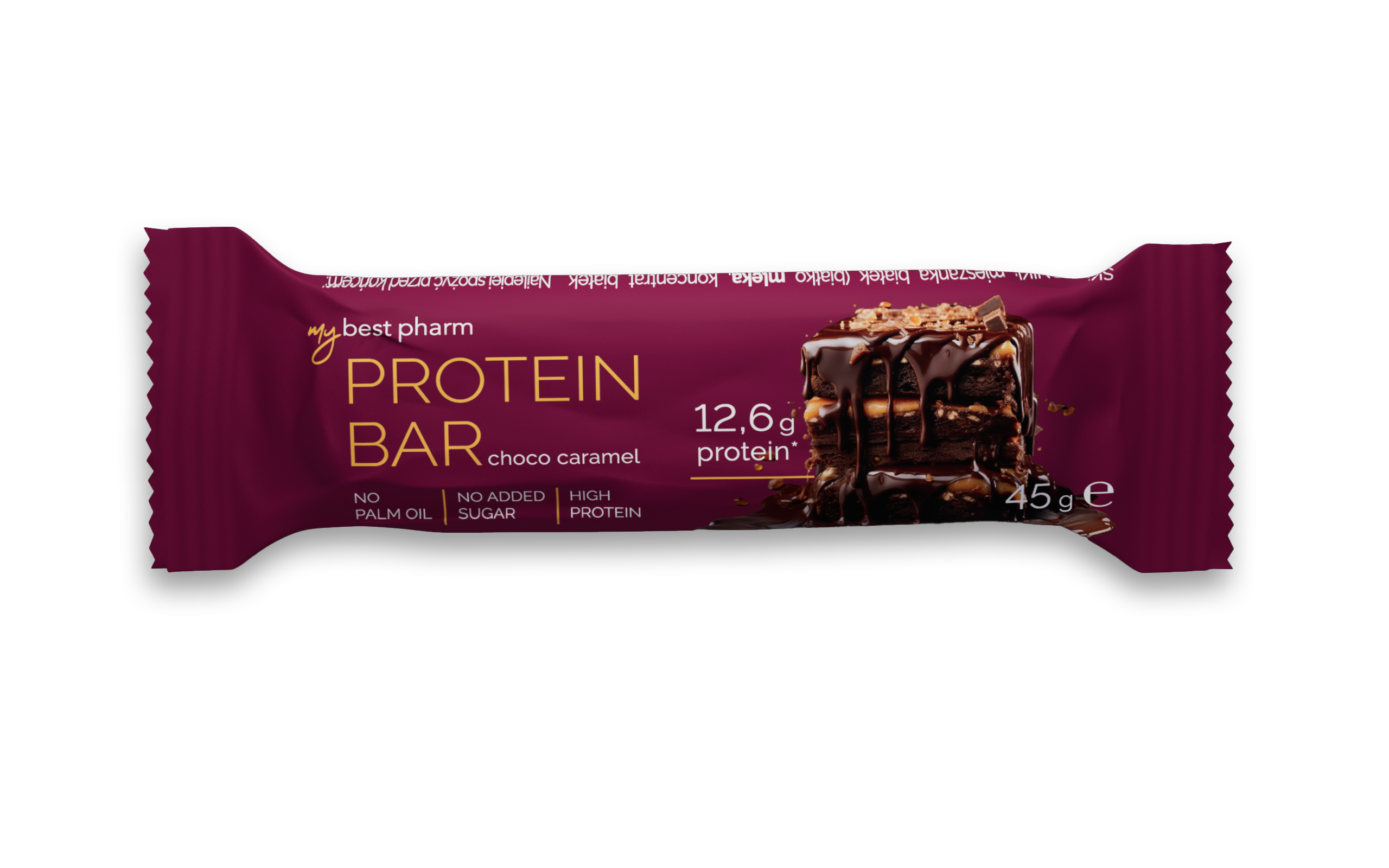 MyBestPharm MyBest Proteínová tyčinka Čokoláda Karamel