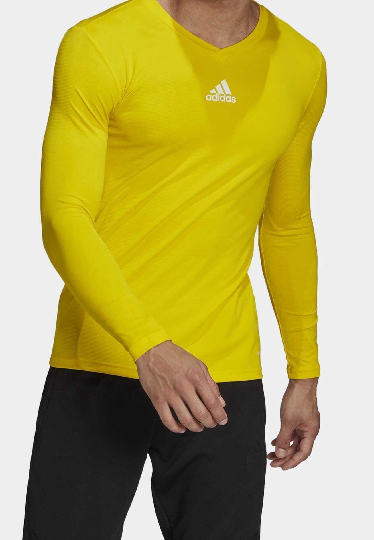 adidas Performance shirt met lange mouwen - geel