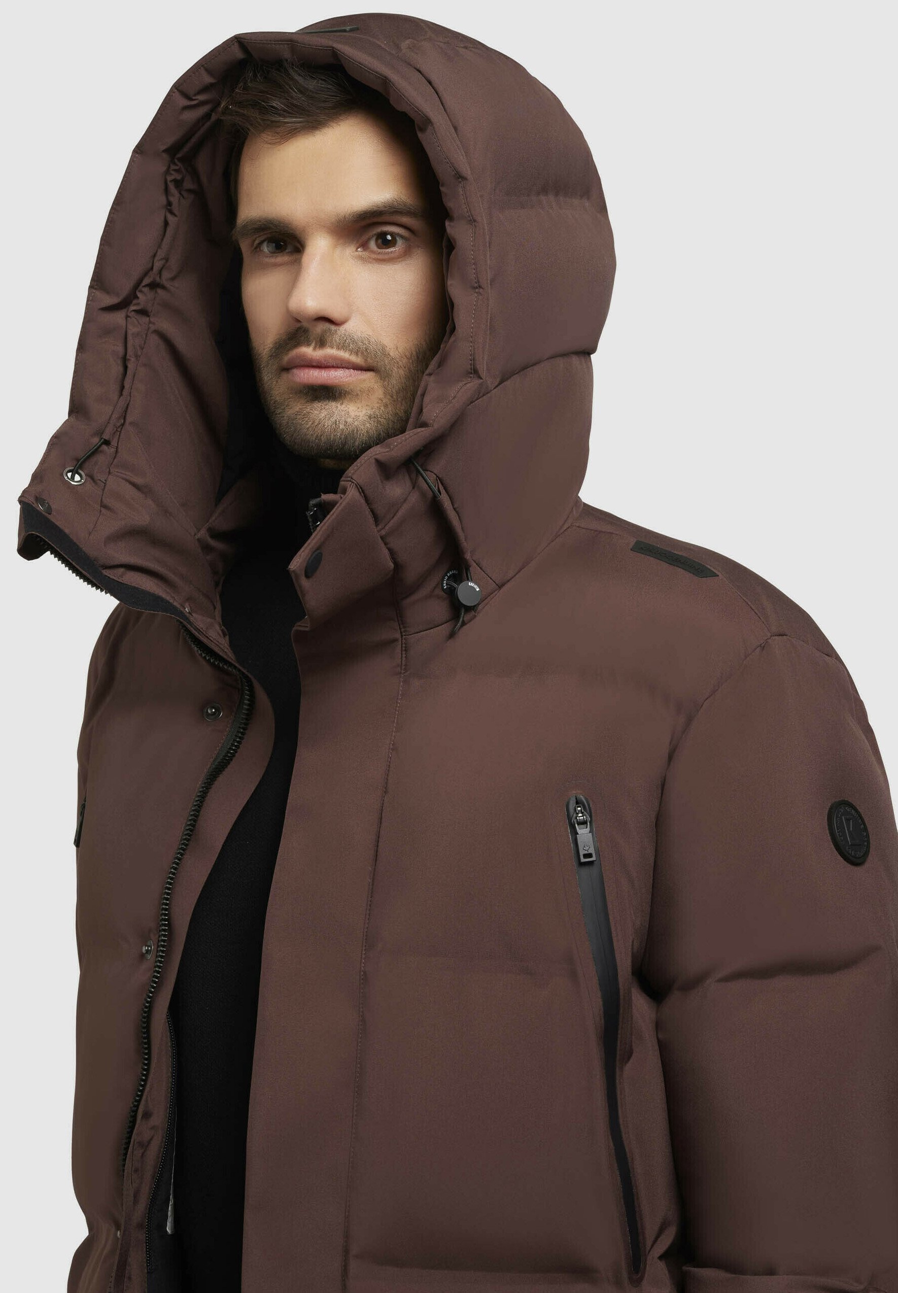 khujo MORSE2 - Veste d'hiver - weinrot