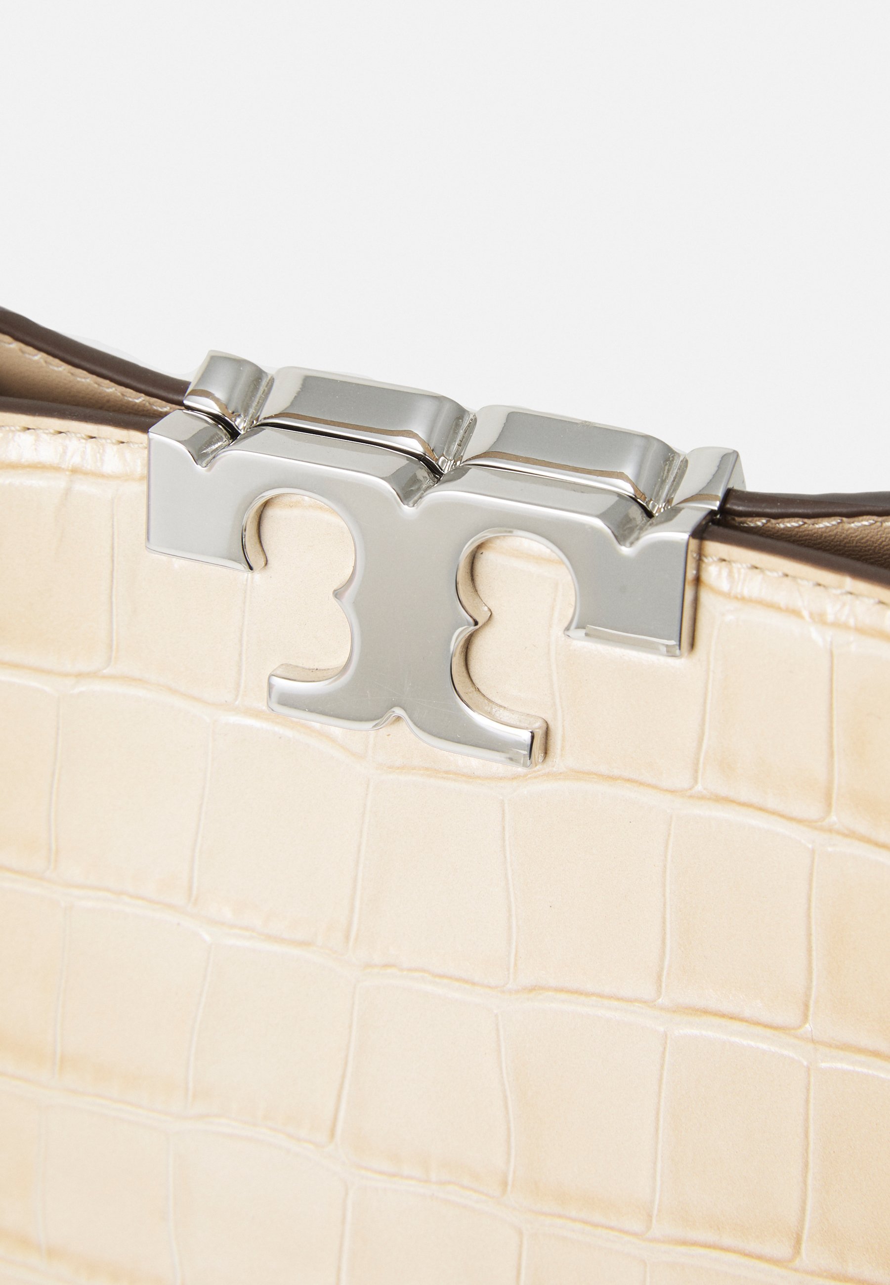Tory Burch ELEANOR EMBOSSED MINI SATCHEL - Handtas - lichtroze