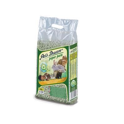 Arena para mascotas Pets Dream Paper Pure - 10L - 5kg - Cobaya, Hámster