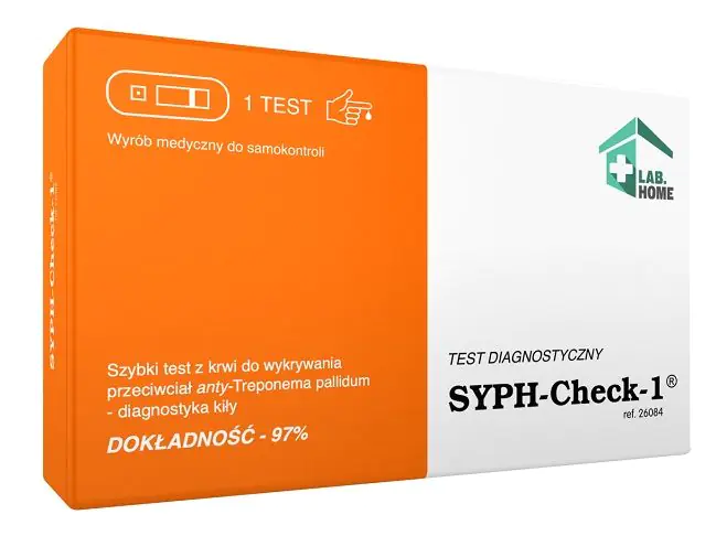 LabHome Syph-Check-1, Szybki test z krwi do diagnostyki kiły