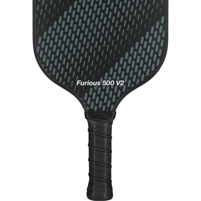 Pickleball paddle - FZ FORZA - 100% fiberglass - Furious 500 V2 - 100% fiberglass - 220 grams - Black