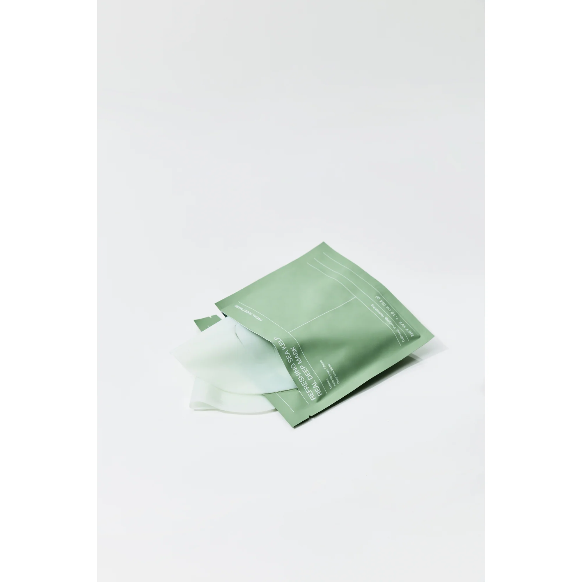 Mask Refreshing Sea Kelp Real Deep Mask - Maschera Lenitiva viso, Maschera Illuminante viso, Maschera Purificante viso