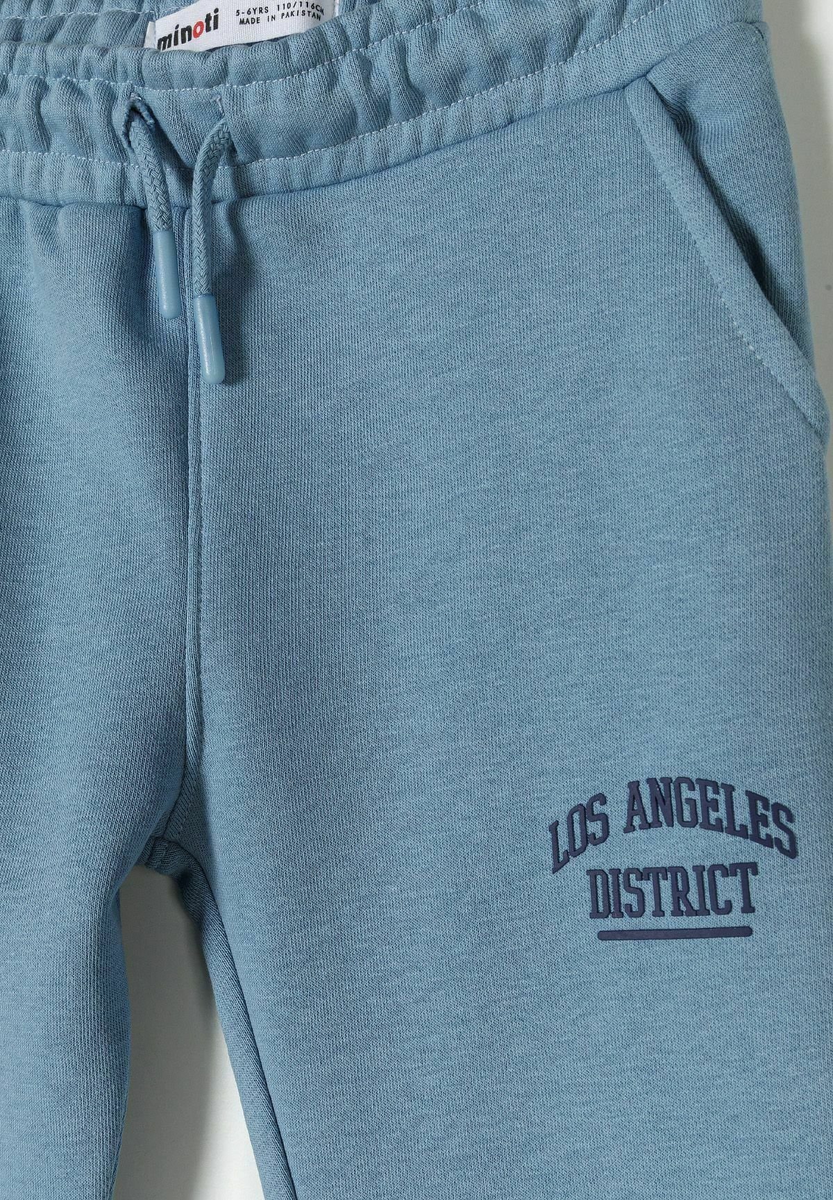 Completo MAGLIA GIROCOLLO E PANTALONI DA JOGGING MINOTI - Tuta - blu