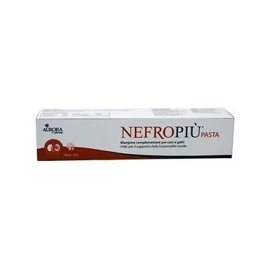 Pasta Nefropiù da NBF LANES - Alimento suplementar para cães e gatos - Seringa de 30 g