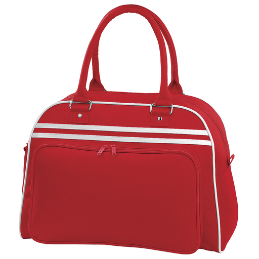  Bolsa Deportiva De Viaje Estilo Bolos Retro (23 Liter) Bagbase