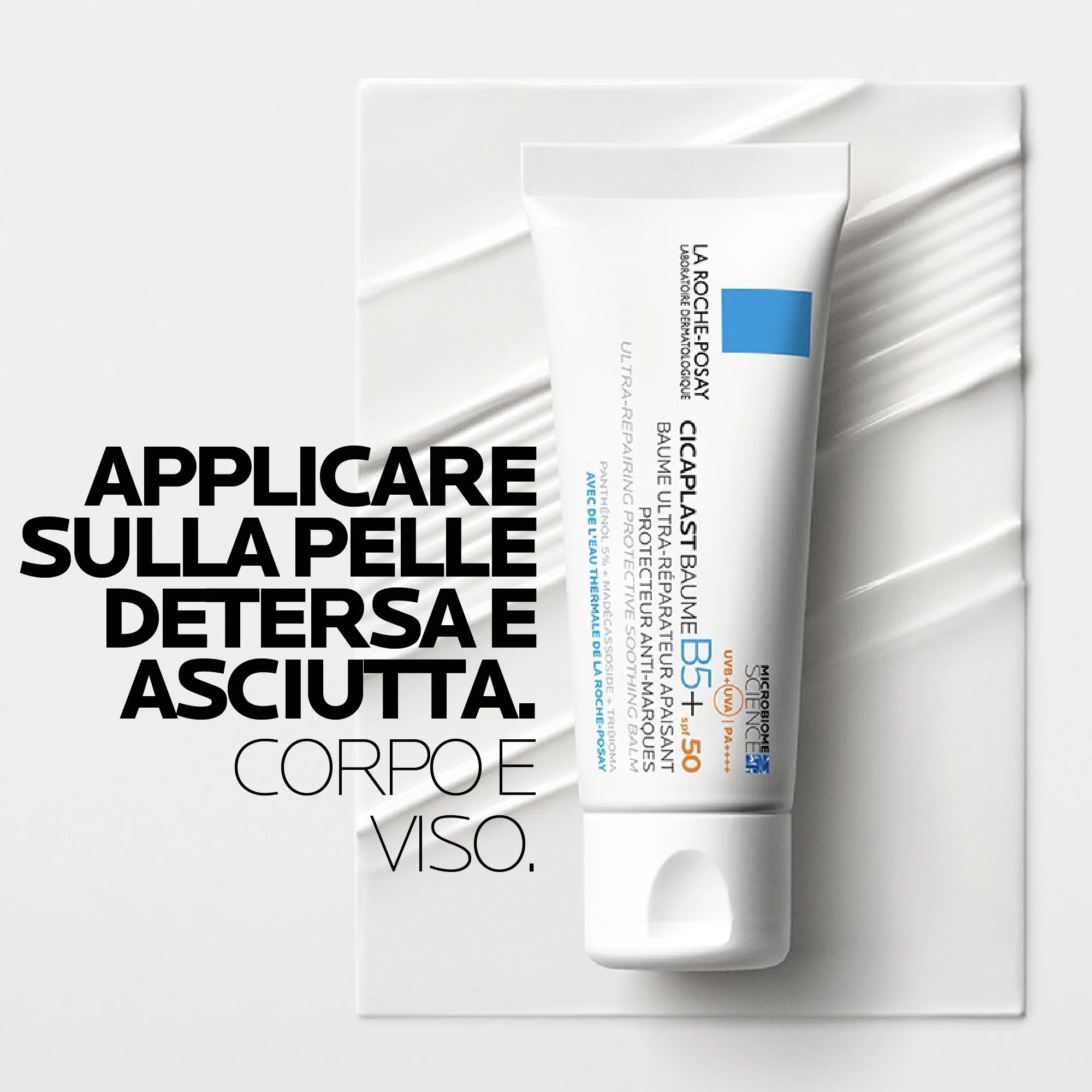 LA ROCHE POSAY La Roche Posay Cicaplast Baume B5 SPF 50 40 ml Verzachtende balsem voor lichaam en gezicht