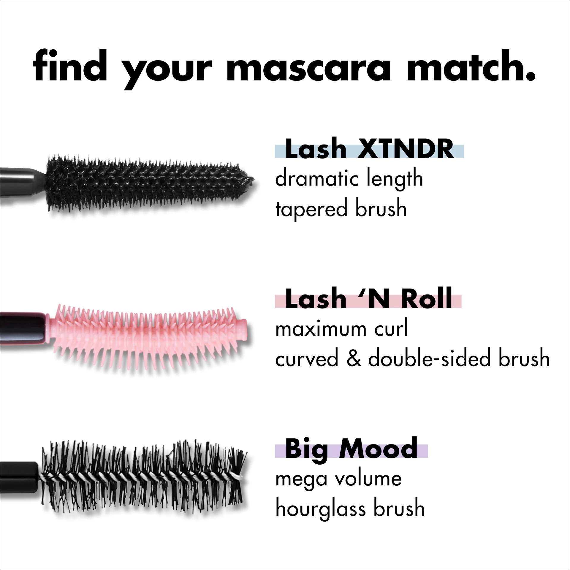 Lash XTNDR maskara Pitch Black - Elf