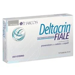 PHARCOS Deltacrin Viales Tratamiento Intensivo para la Prevención de la Caída del Cabello 10 Viales