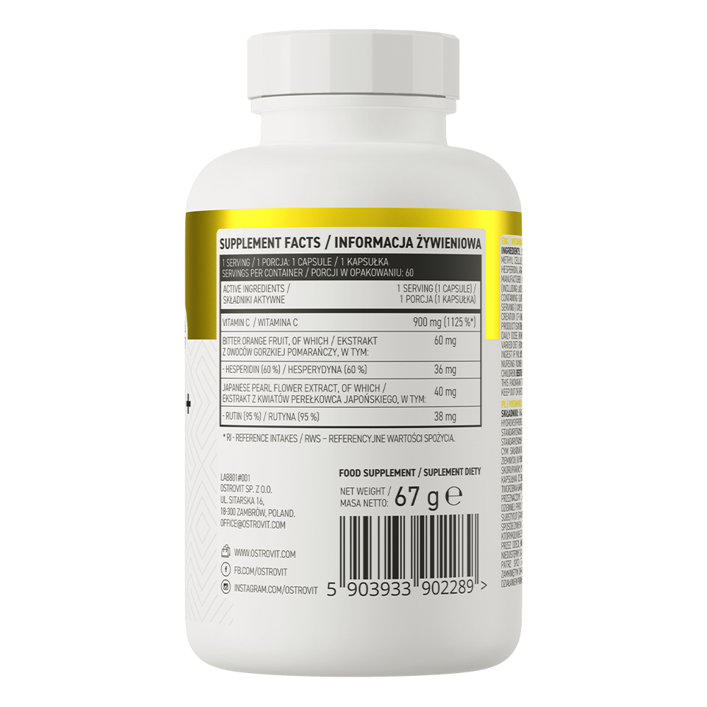 OstroVit C-vitamin + heszperidin + rutin