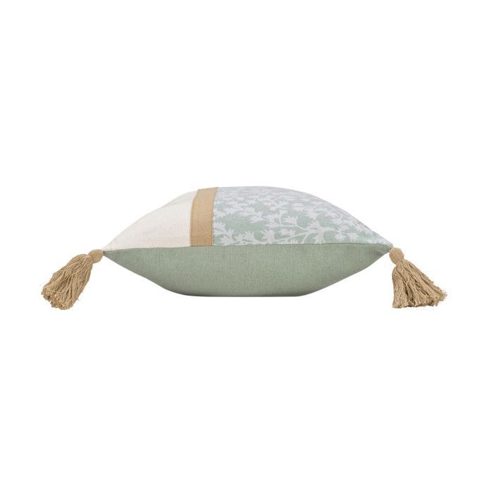 Cuscino - DOUCEUR D'INTERIÉRIUM - 30x50cm - Fodera sfoderabile - Verde salvia - Rettangolare