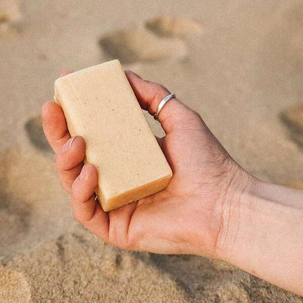 Sabonete Wylder Naturals de Gengibre e Lima com Pedra-Pomes 120g