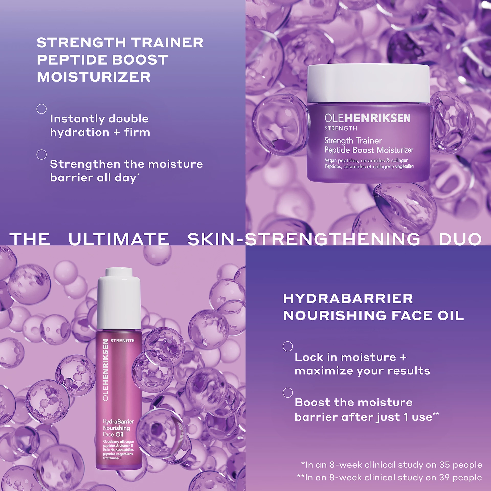 Strength HydraBarrier Tápláló Arcápoló Olaj 30 ml - Ole Henriksen