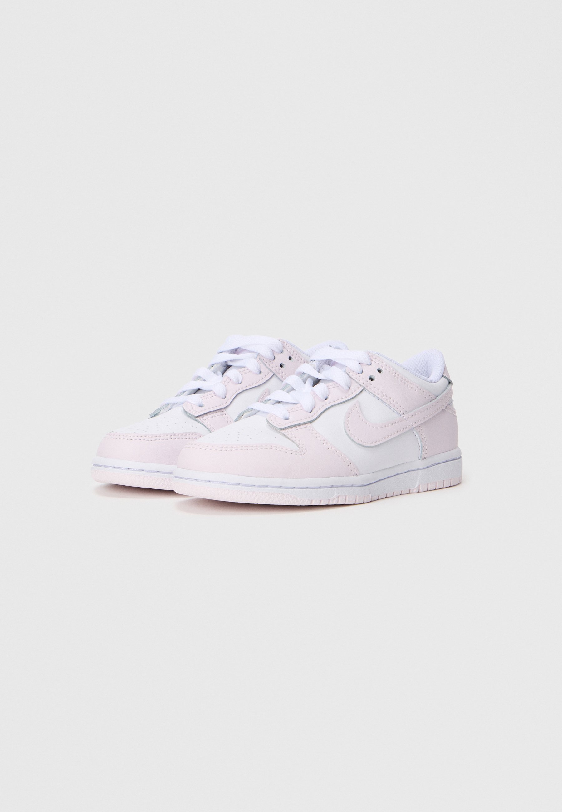 Nike Sportswear DUNK LOW UNISEX - Buty sportowe - biały/jasnofioletowy