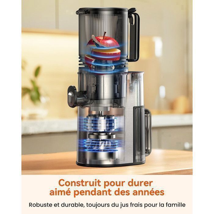 Juicer - Fruit and Vegetable Juicer - 130 mm Feed Chute - 1.8 L - 250 W, BPA Free