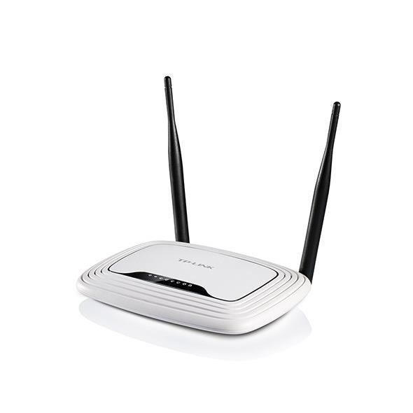 Router WiFi TP-LINK N300 - Velocità WiFi fino a 300 Mbps - Banda WiFi a 2,4 GHz - 5 porte (4 porte Ethernet) - TL-WR841N