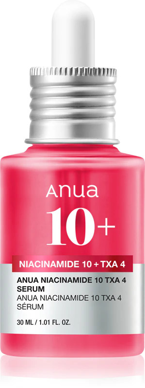 Anua Niacinamida 10% + TXA 4% Sérum Corretor de Manchas Escuras, sérum clareador para uniformizar o tom da pele.