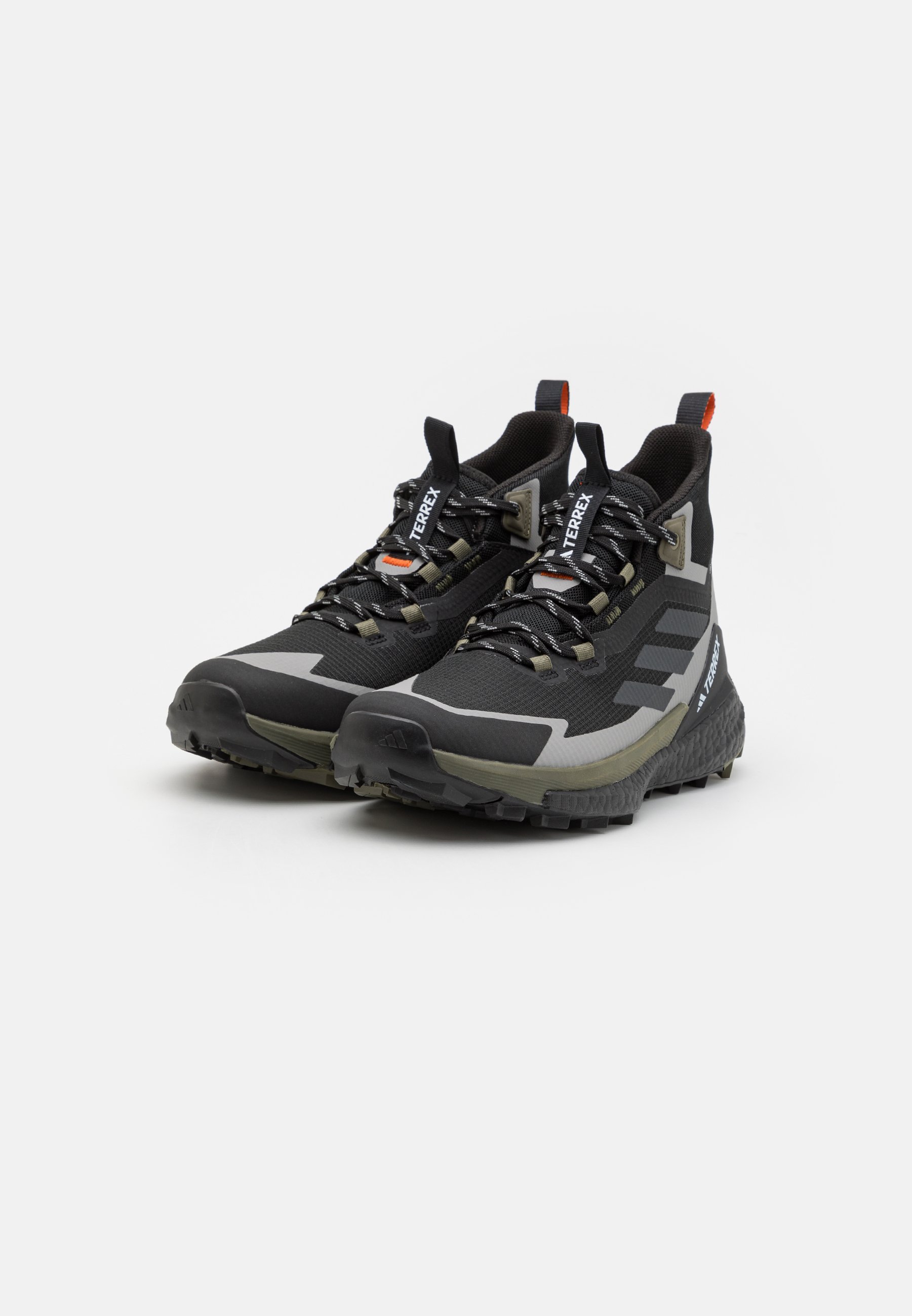 Adidas Terrex FREE - Wandelschoenen - core black/carbon/olive strata