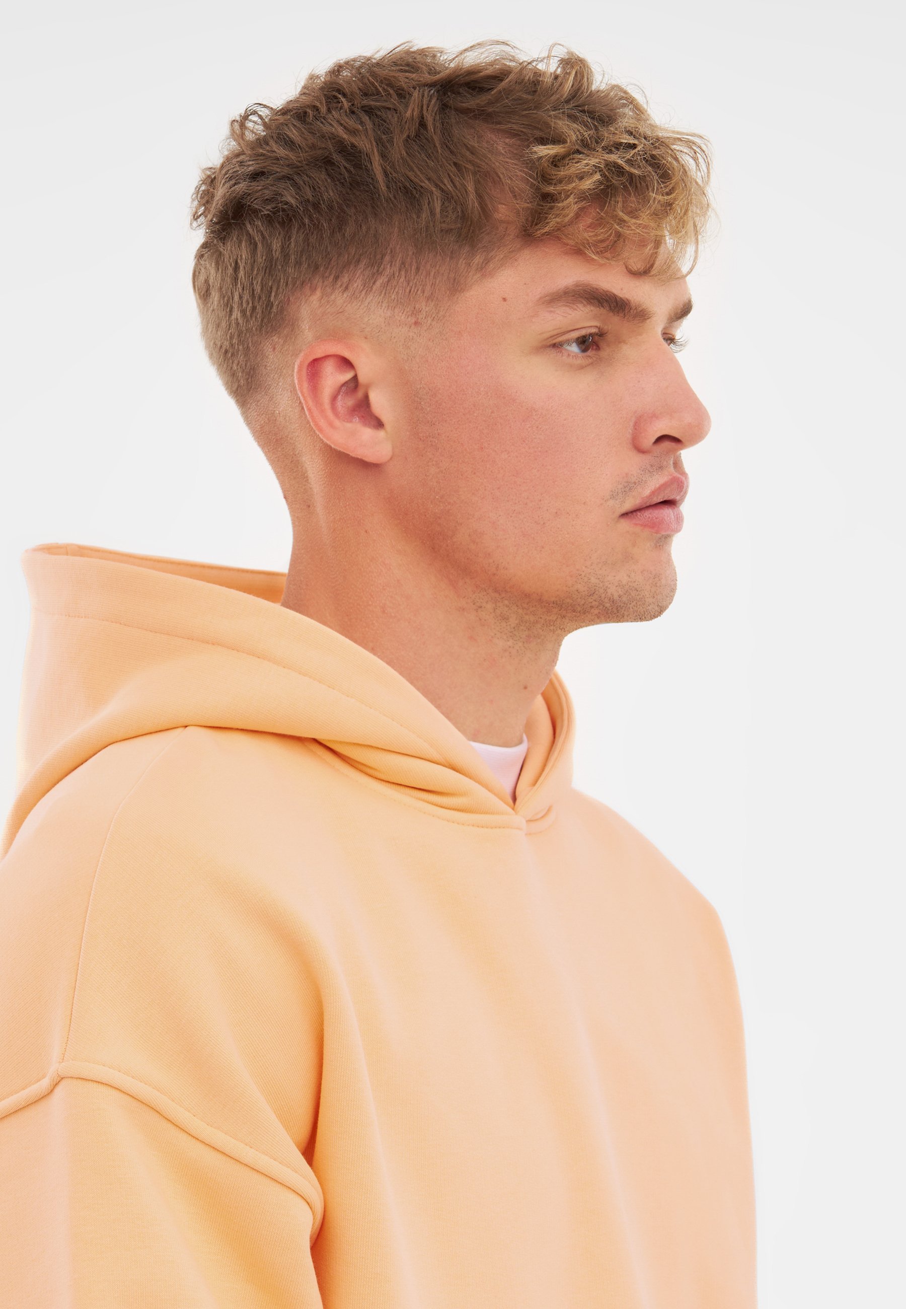 Felpa con cappuccio Johnny Urban CODY OVERSIZE - color pesca