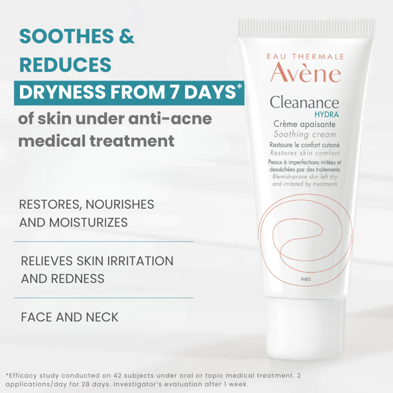 Avène Cleanance Hydra Creme Suavizante creme suavizante com propriedades hidratantes