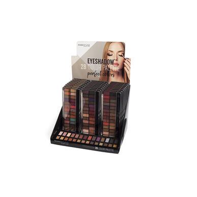 Paleta de sombras de ojos Magic Studio, 28 colores perfectos, 1 unidad.
